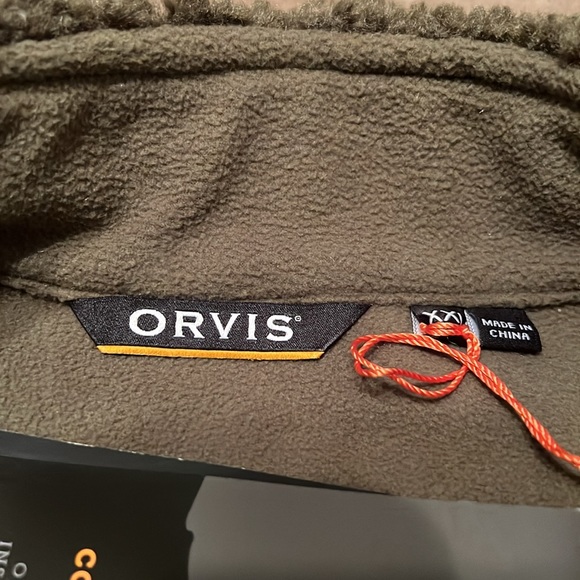 Mens XXL ORVIS brand heavyweight fleece jacket. - Picture 4 of 4